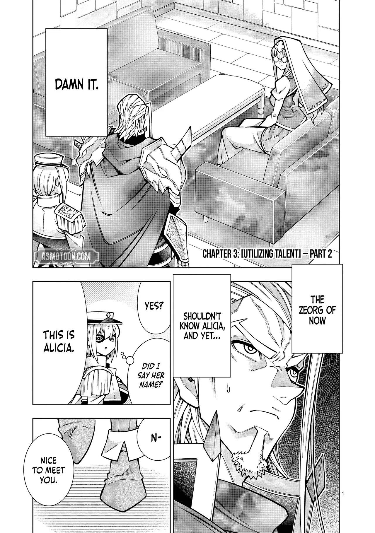 I Suddenly Found Myself as the Villainous General in a hack-and-slash Game~ I'll Smash Apart the Doom Route~ Chapter 3 – Page 1