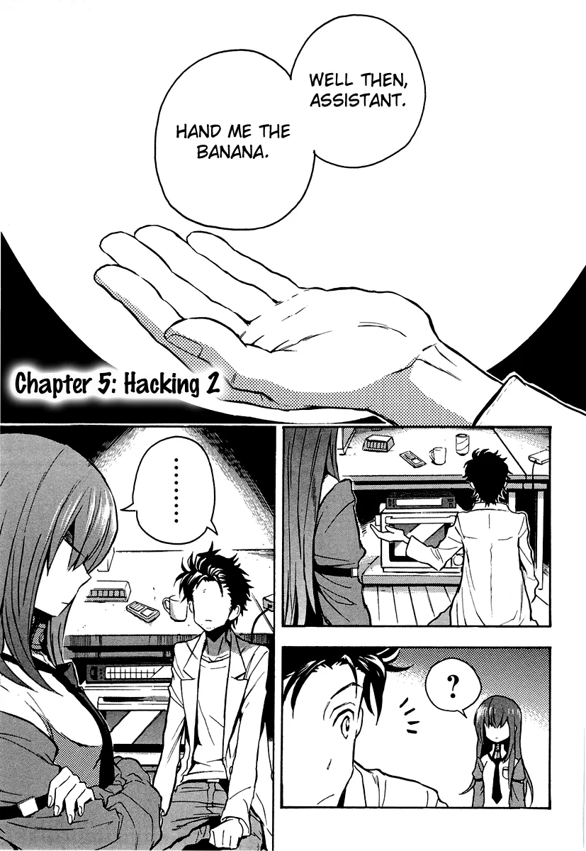 STEINS;GATE: The Strongest Slight Fever in History Chapter 5 – Page 1