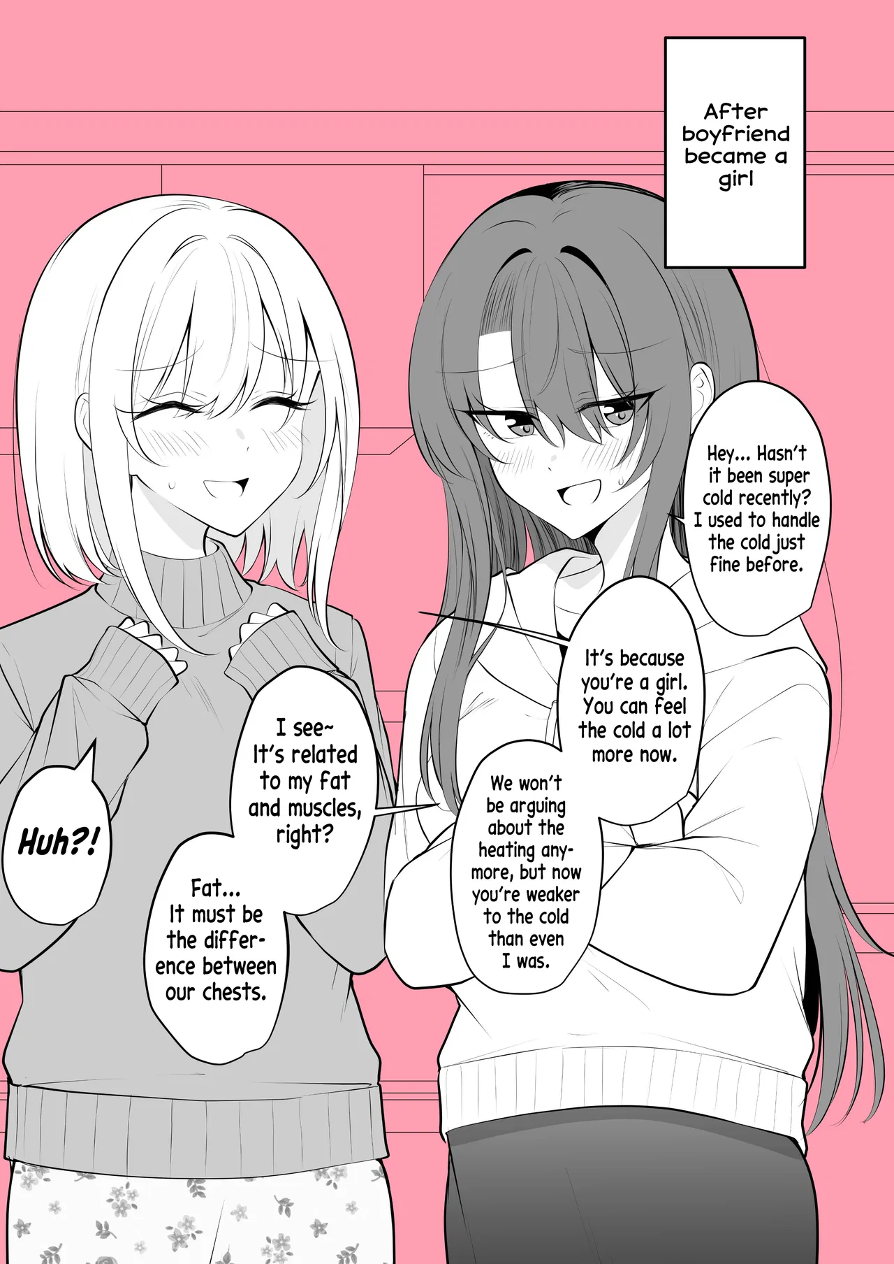 Aru Hi Kareshi ga Onnanoko ni Natteshimatta Couple no Nichijou Chapter 62 – Page 2