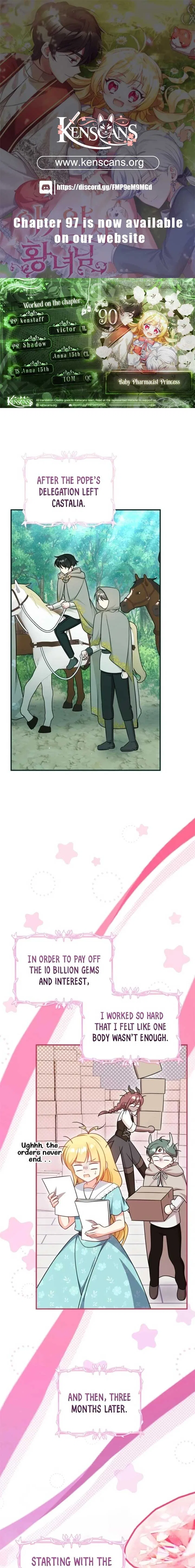Baby Pharmacist Princess Chapter 90 – Page 1