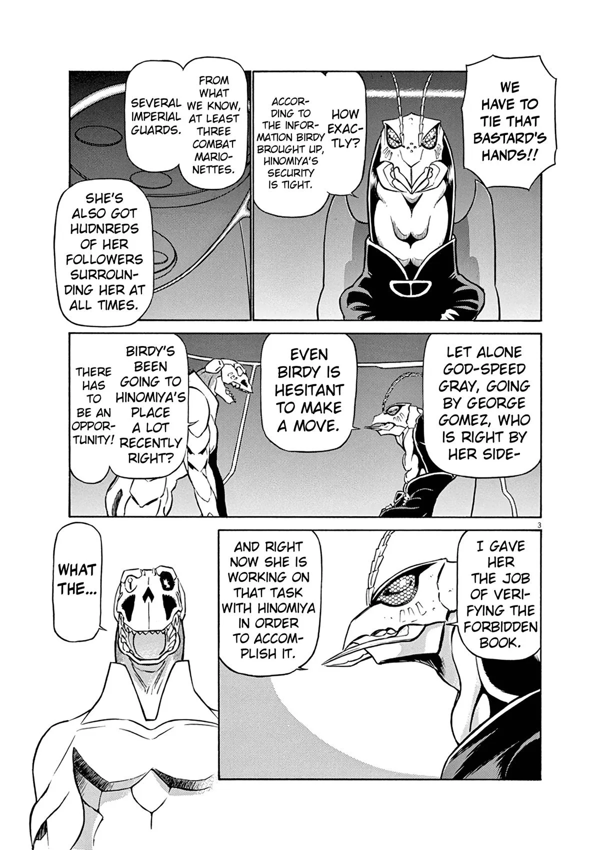 Birdy the Mighty Evolution Chapter 128 – Page 3