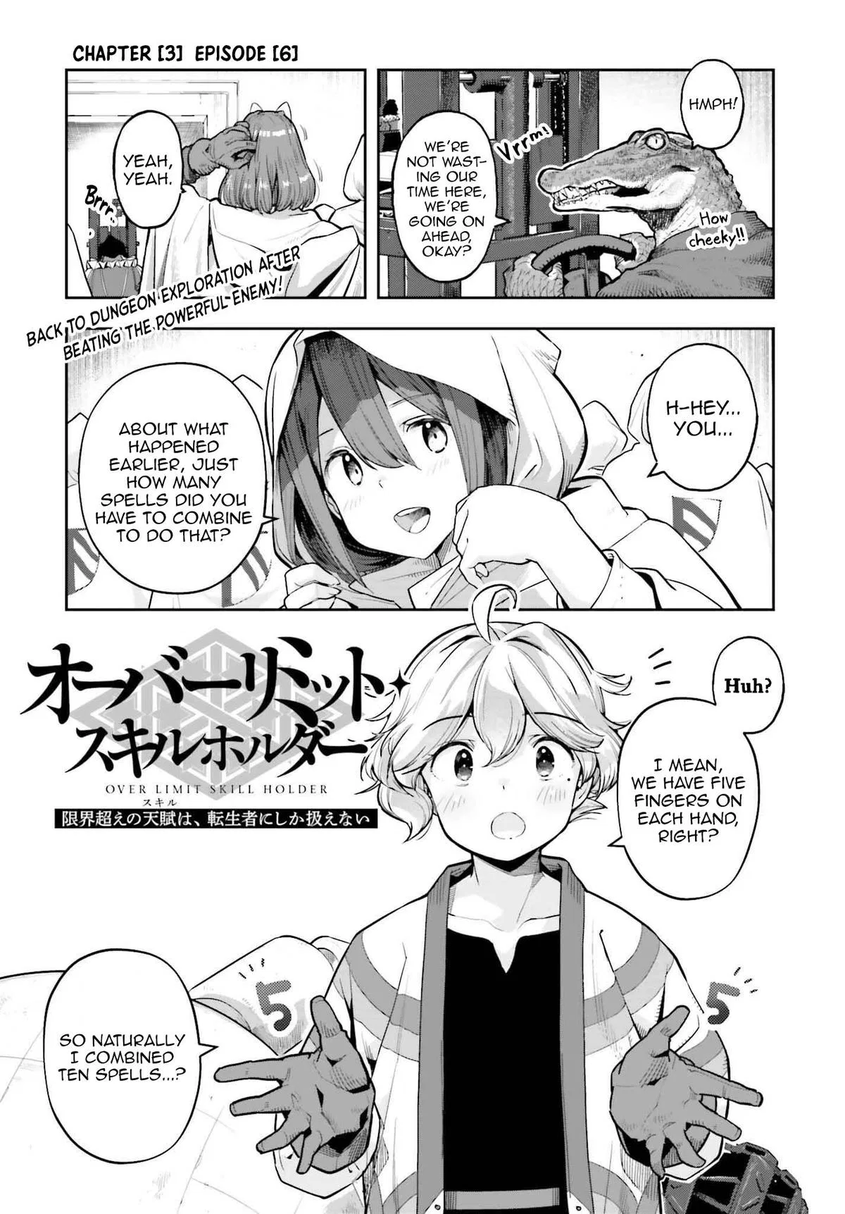 Genkaigoe no Skill wa, Tenseisha ni shika Atsukaenai: Over Limit Skill Holder manga Chapter 30 – Page 1