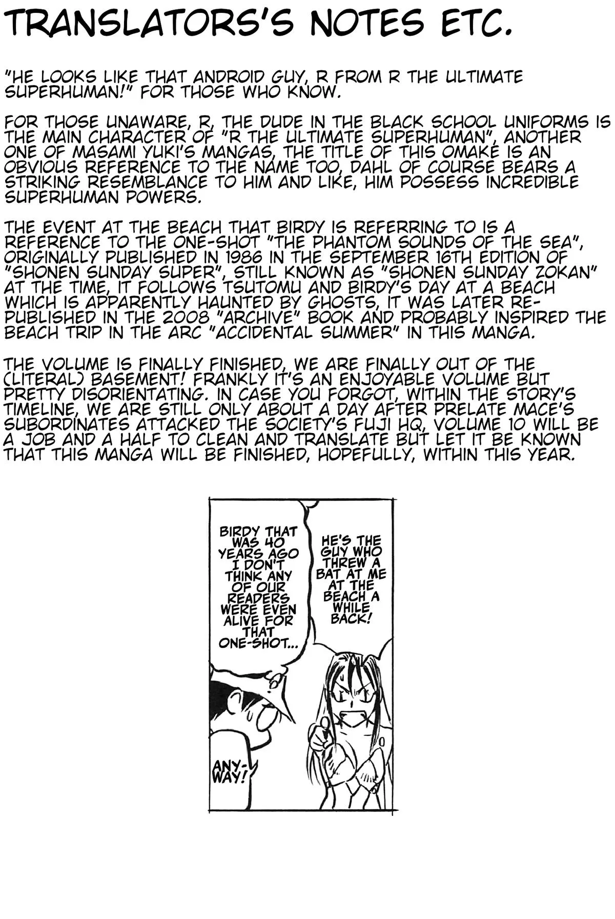 Birdy the Mighty Evolution Chapter 98.5 – Page 4