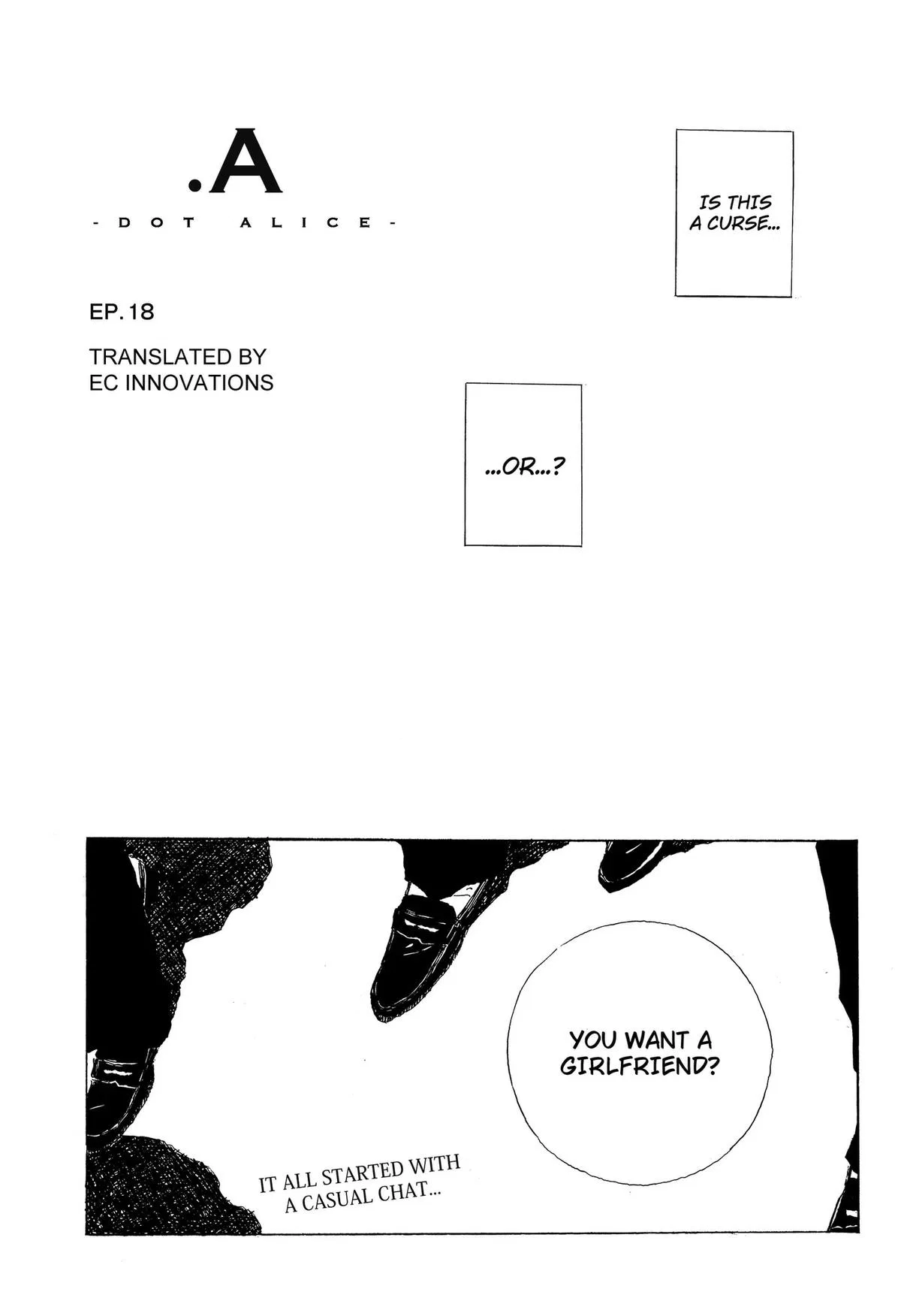 .A: dot Alice Chapter 18 – Page 1