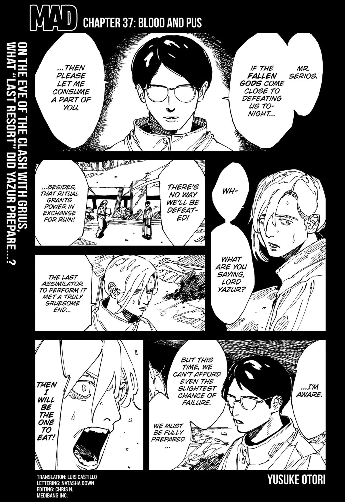 MAD (OOTORI Yuusuke) Chapter 37 – Page 1