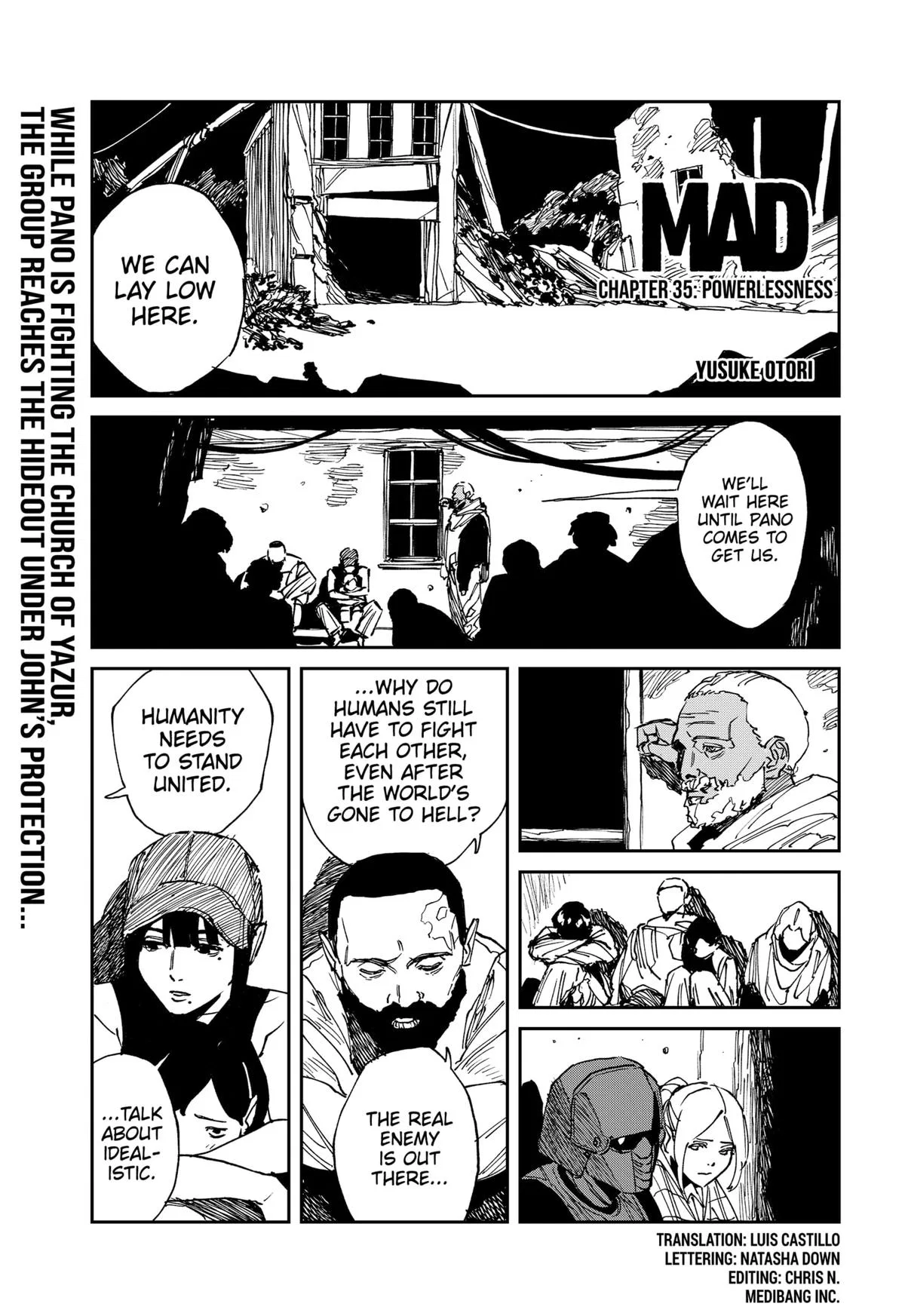 MAD (OOTORI Yuusuke) Chapter 35 – Page 1