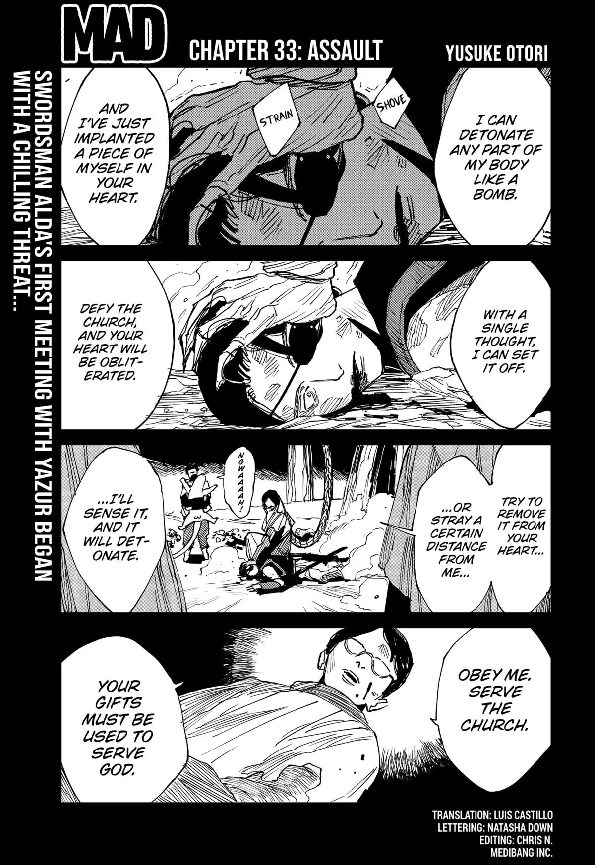 MAD (OOTORI Yuusuke) Chapter 33 – Page 1
