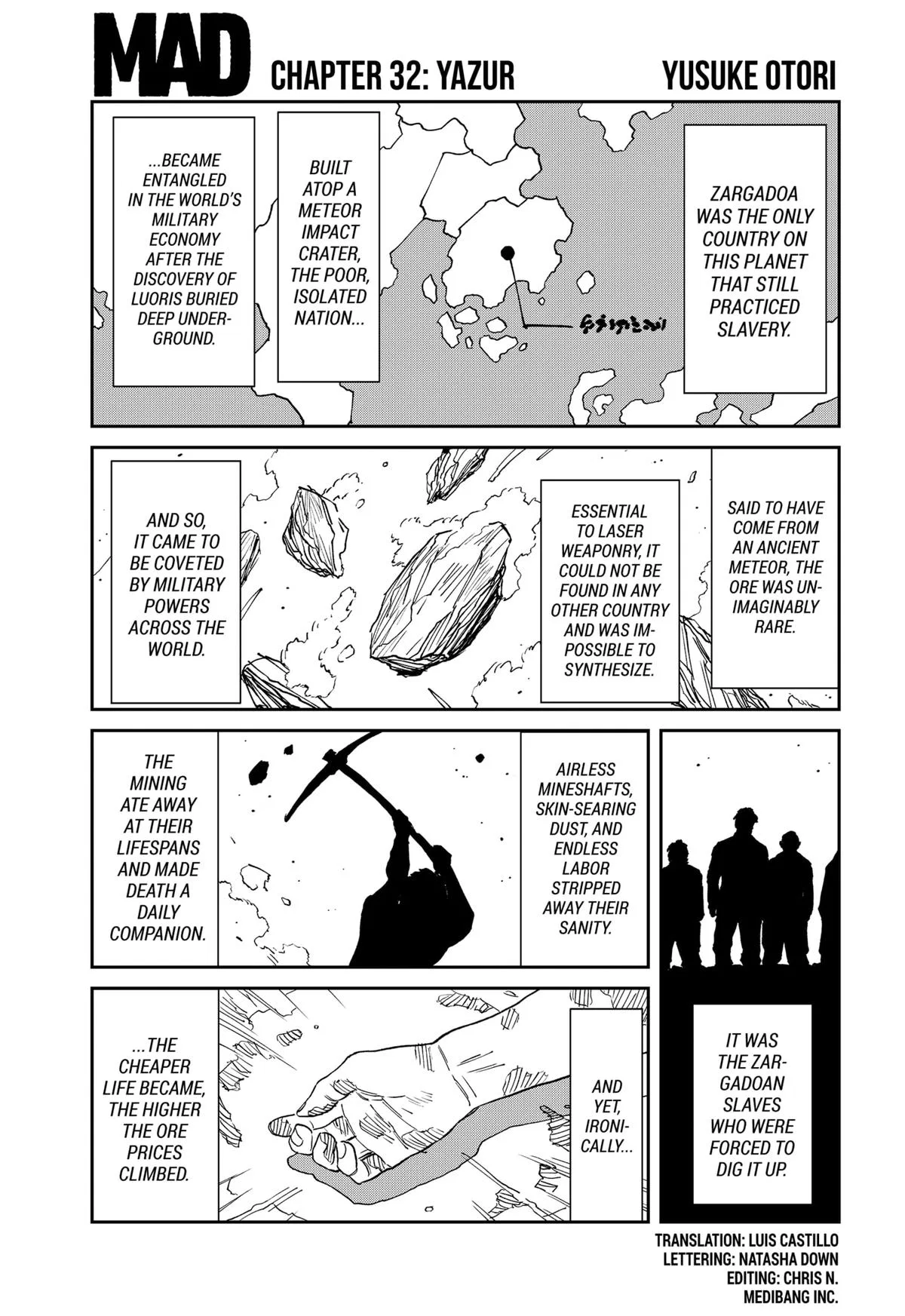MAD (OOTORI Yuusuke) Chapter 32 – Page 1