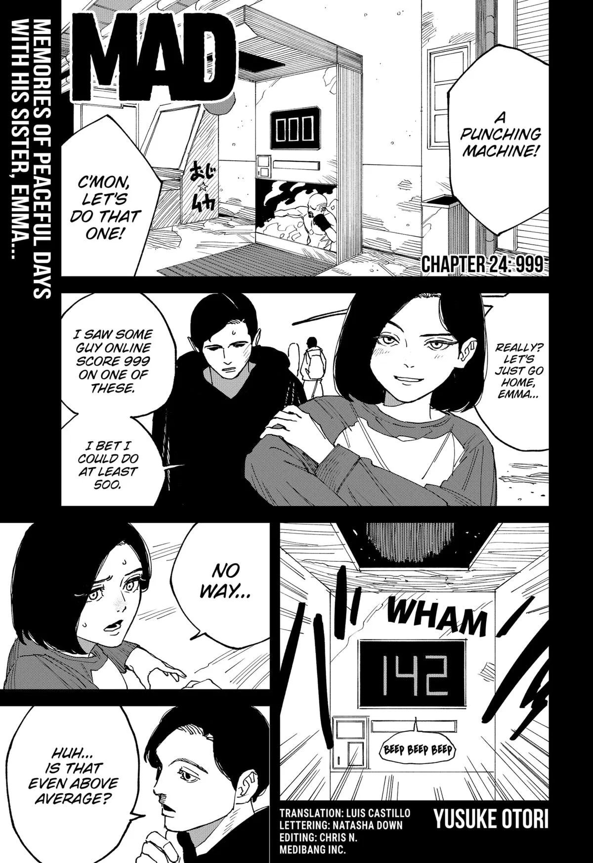MAD (OOTORI Yuusuke) Chapter 24 – Page 1