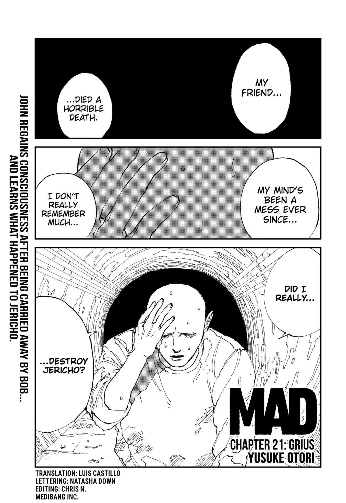 MAD (OOTORI Yuusuke) Chapter 21 – Page 1