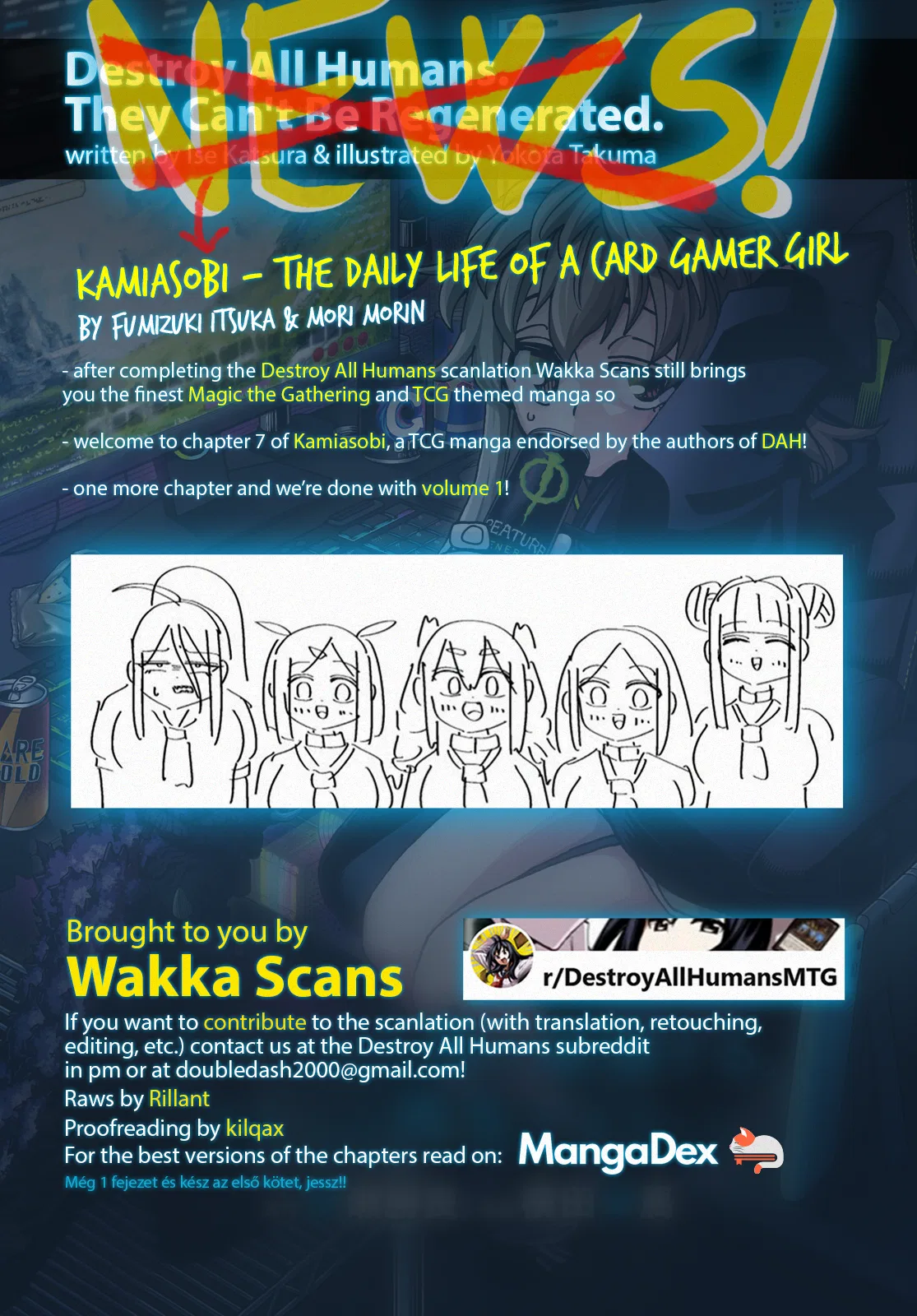Kamiasobi! ~Card Game Shoujo No Nichijou~ Chapter 7 – Page 1