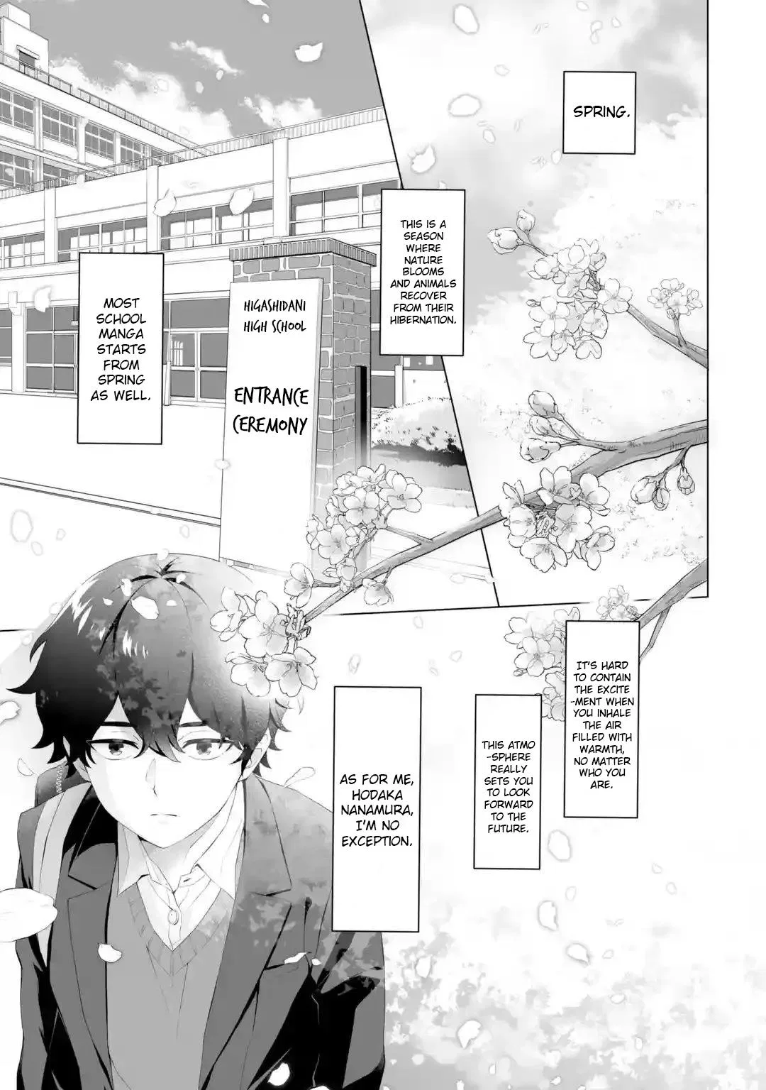 Douka Ore o Houtte Oitekure: Nazeka Bocchi no Owatta Koukou Seikatsu o Kanojo ga Kaeyou to shitekuru Chapter 1 – Page 1