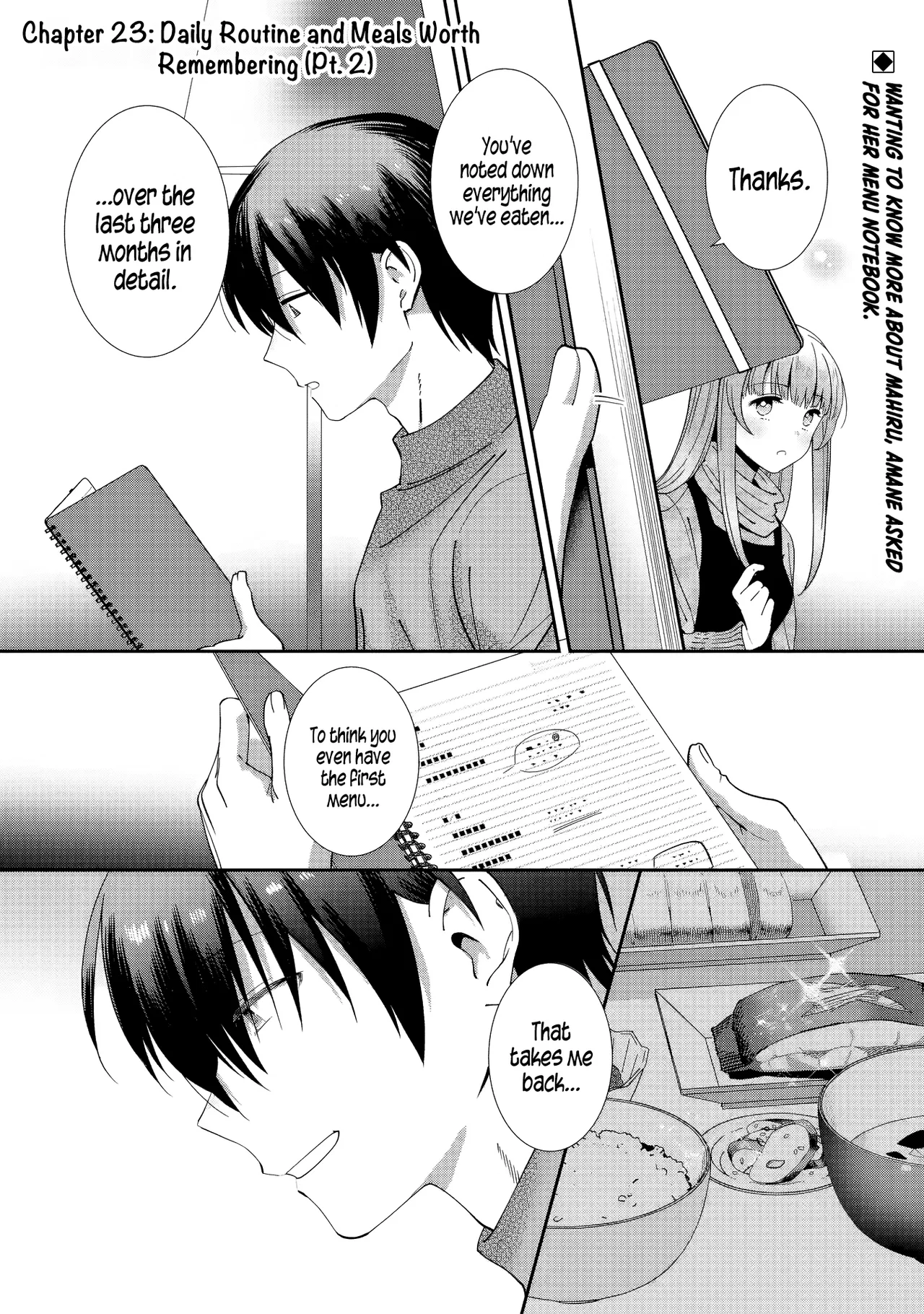 Otonari no Tenshi-sama ni Itsunomanika Dame Ningen ni Sareteita Ken: after the rain Chapter 23 – Page 1