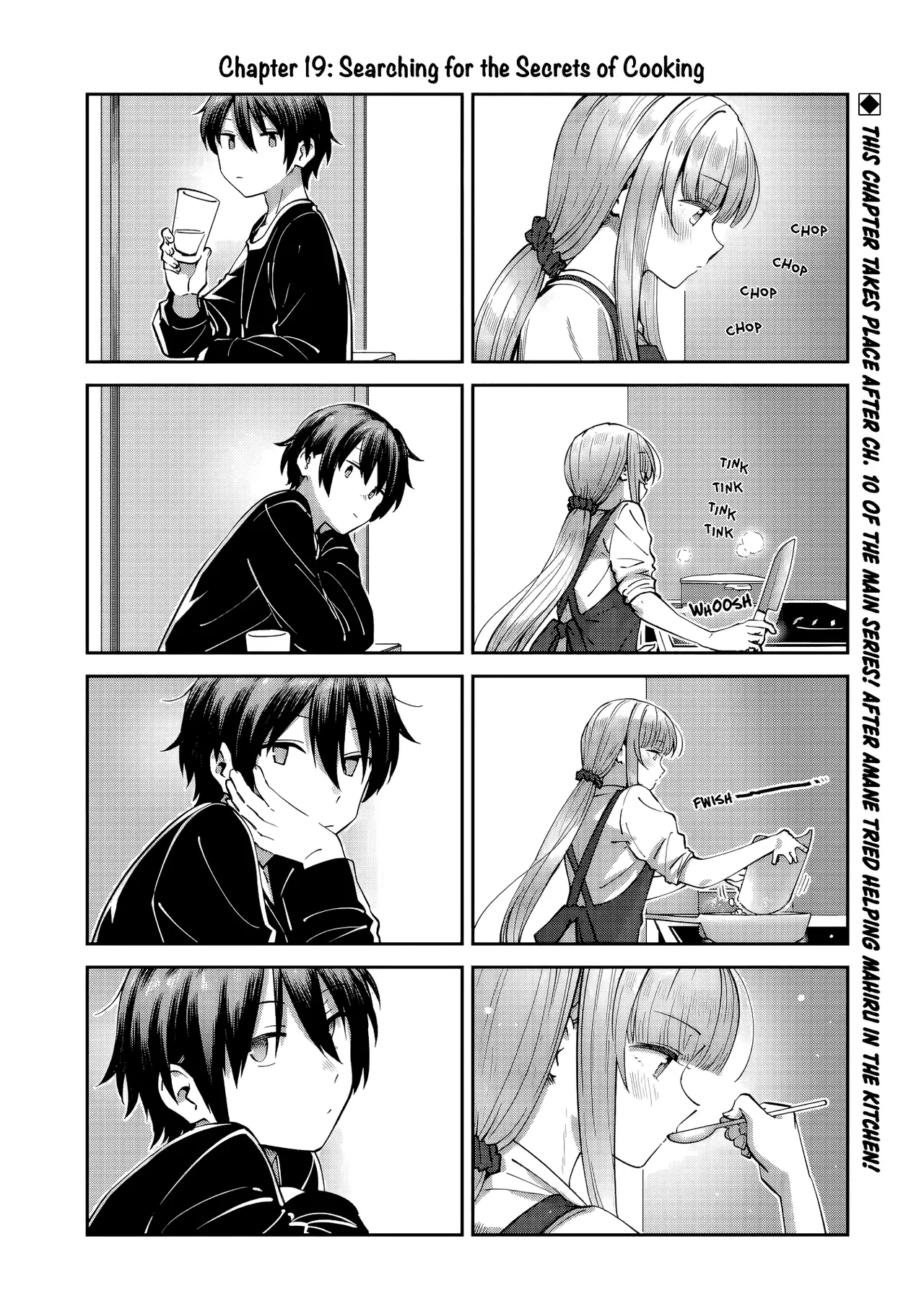 Otonari no Tenshi-sama ni Itsunomanika Dame Ningen ni Sareteita Ken: after the rain Chapter 19 – Page 1