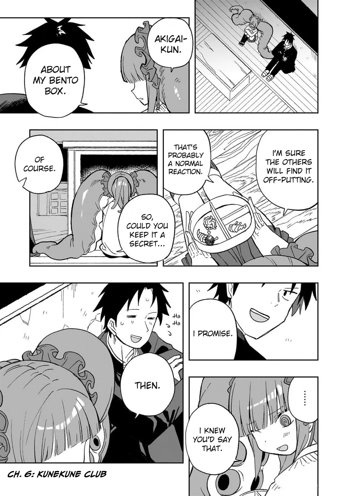 Mizudako-chan kara wa Nigerarenai! Chapter 6 – Page 1