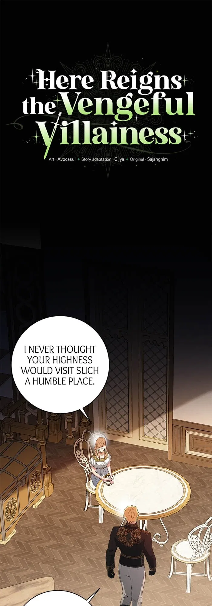 Here Reigns the Vengeful Villainess Chapter 74 – Page 1
