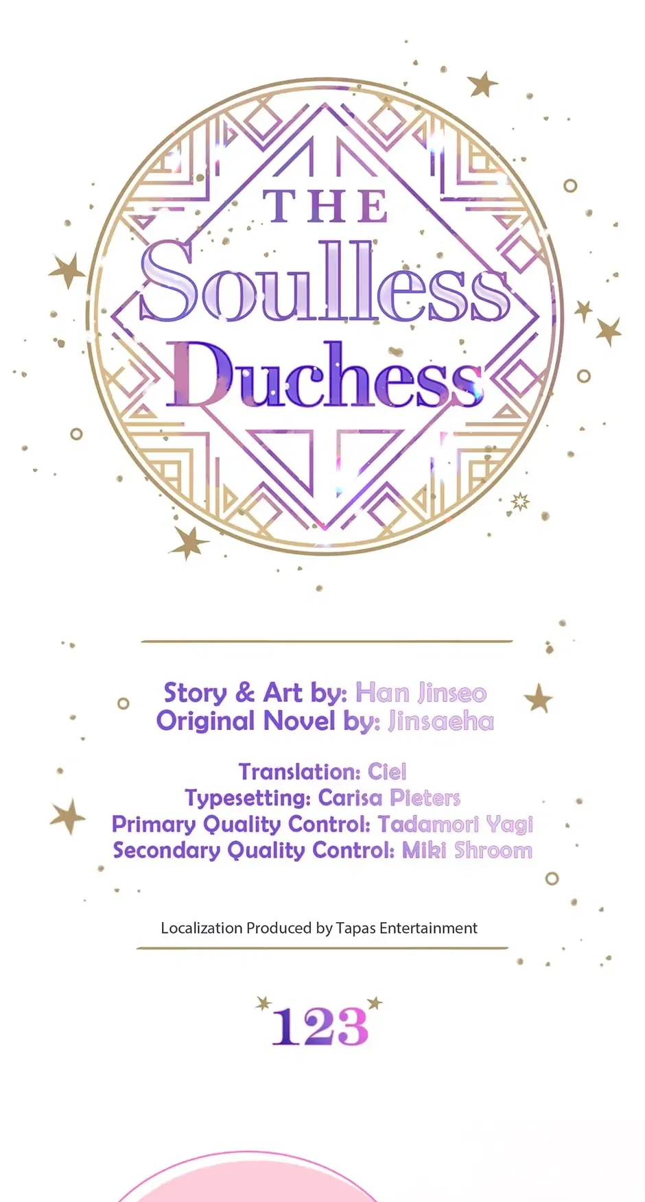The Duchess With an Empty Soul Chapter 123 – Page 1