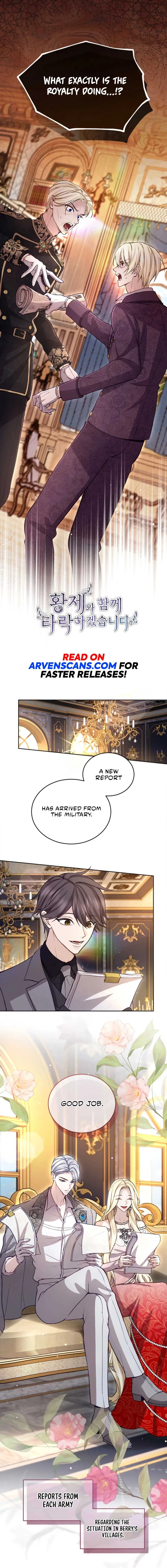 I Will Fall With The Emperor Chapter 104 – Page 3