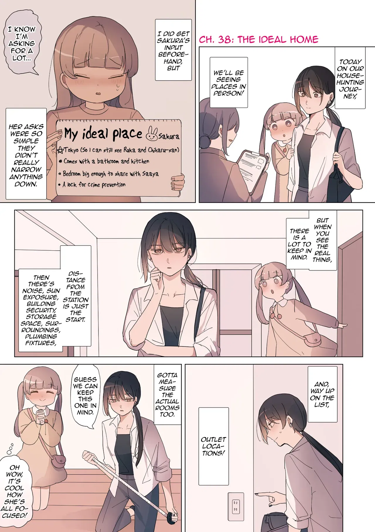 Sakura no Sekai Chapter 38 – Page 1