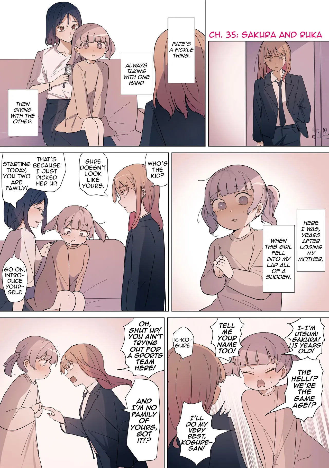 Sakura no Sekai Chapter 35 – Page 1