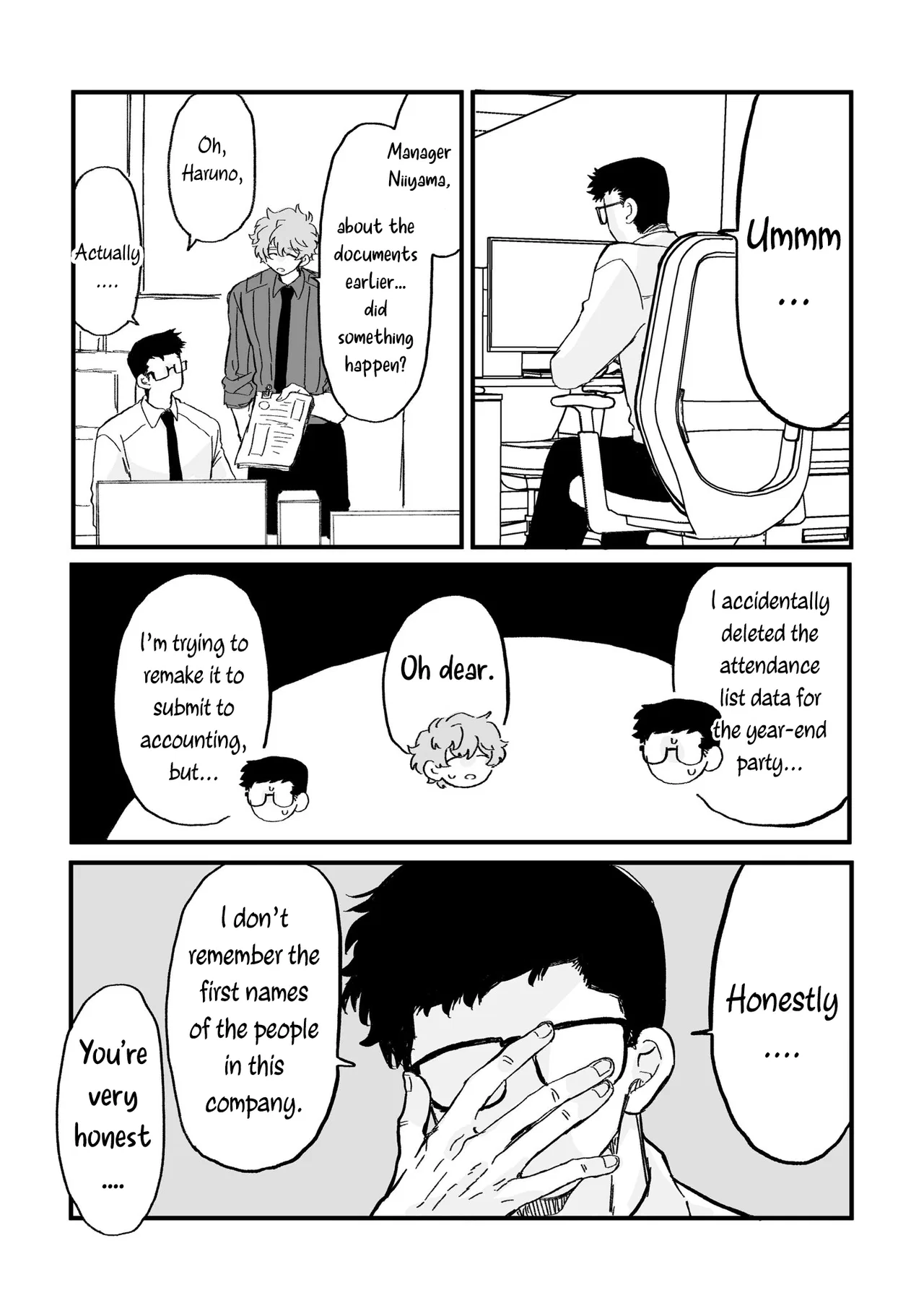 Haruno-san no Koto nante Zenzen Suki Chapter 9 – Page 1