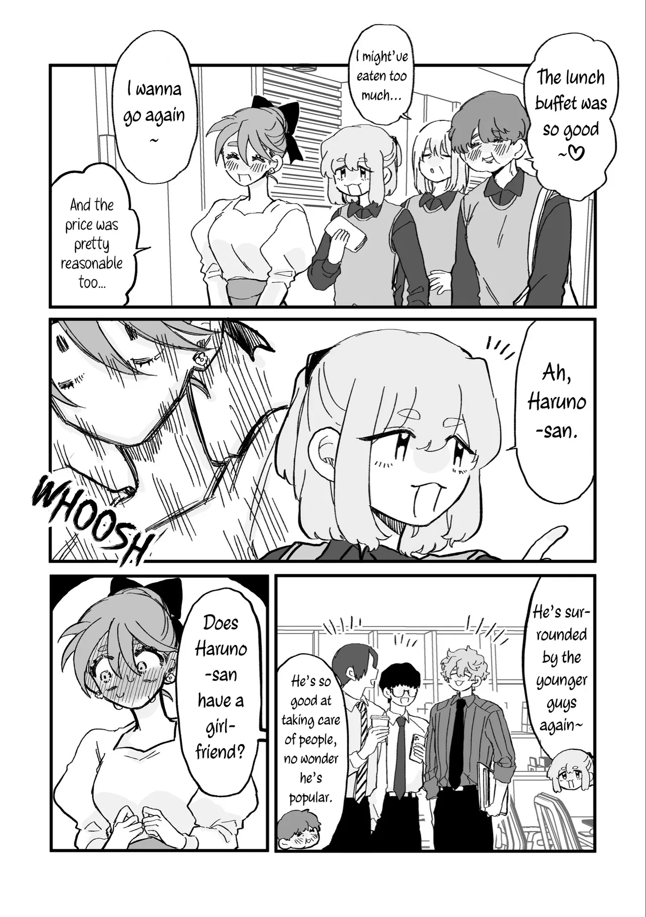 Haruno-san no Koto nante Zenzen Suki Chapter 6 – Page 1