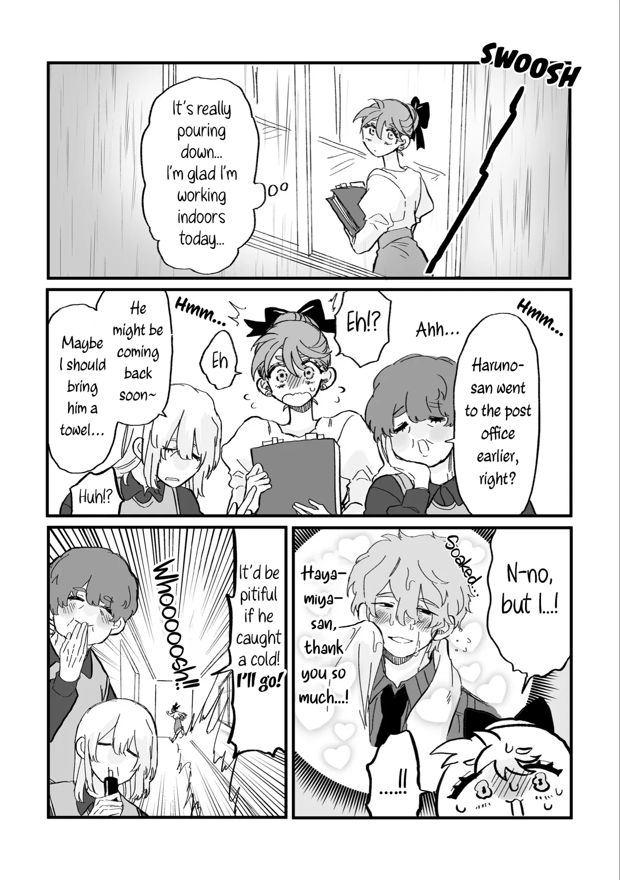 Haruno-san no Koto nante Zenzen Suki Chapter 5 – Page 1