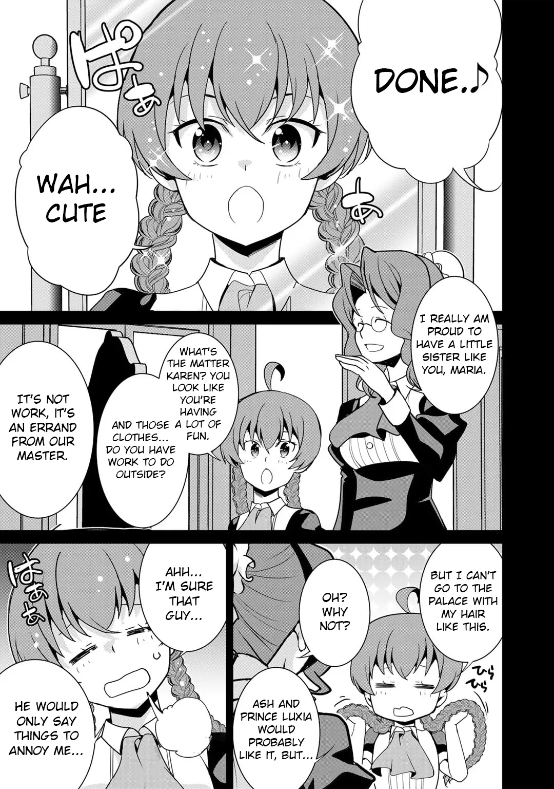 Saikyou no Kurokishi ♂, Sentou Maid ♀ ni Tenshoku Shimashita Chapter 49 – Page 1