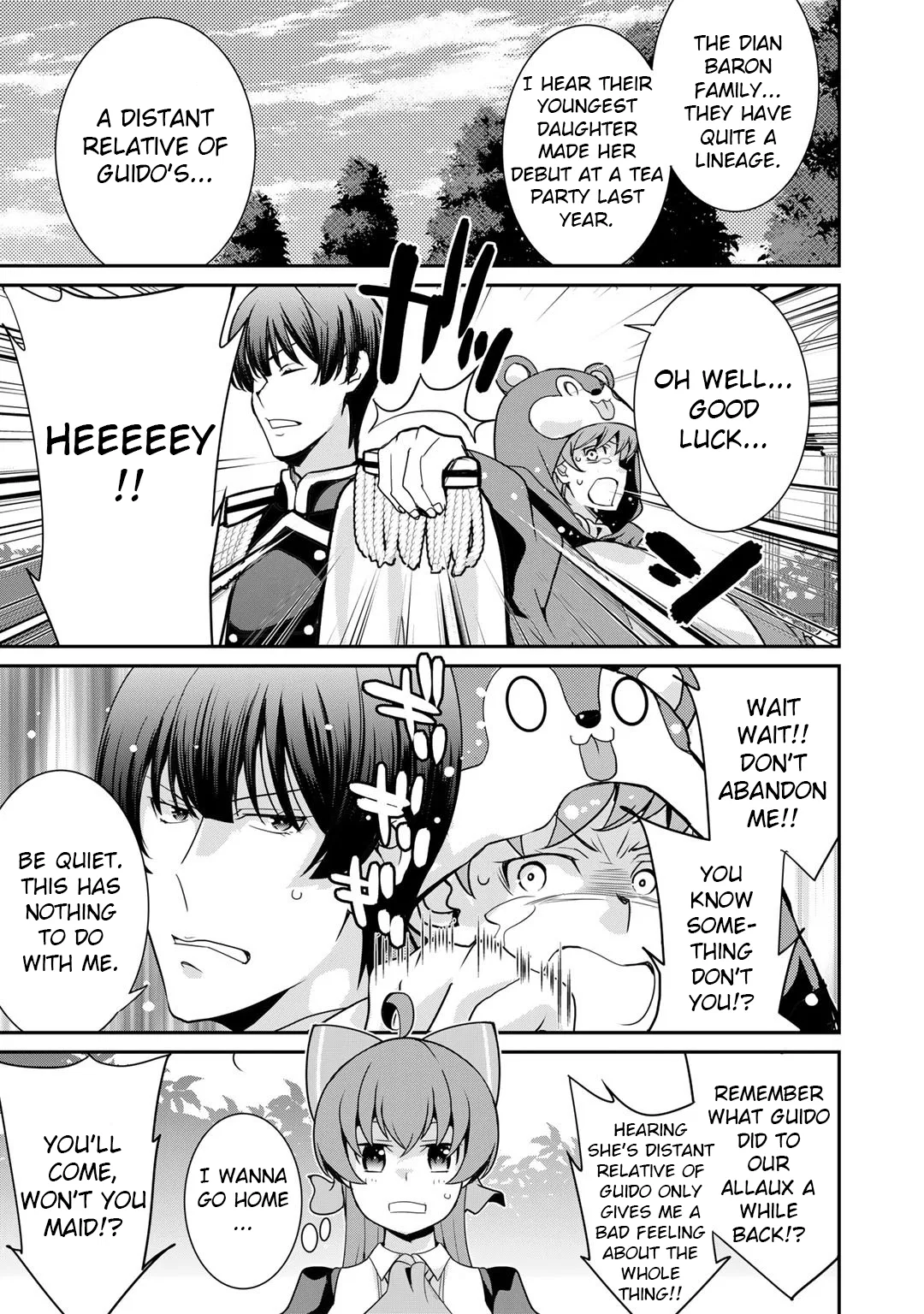 Saikyou no Kurokishi ♂, Sentou Maid ♀ ni Tenshoku Shimashita Chapter 44 – Page 1