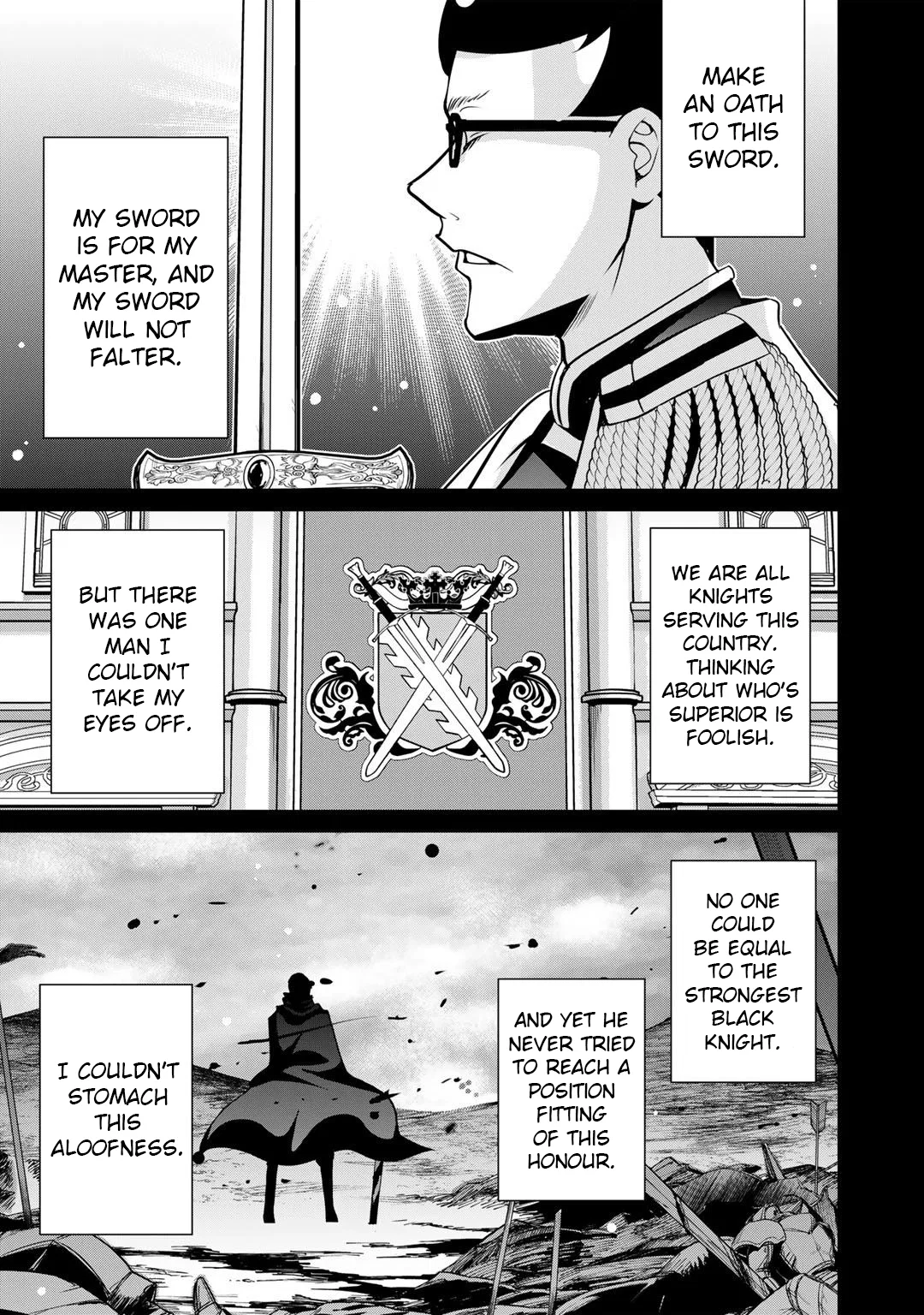 Saikyou no Kurokishi ♂, Sentou Maid ♀ ni Tenshoku Shimashita Chapter 41 – Page 1