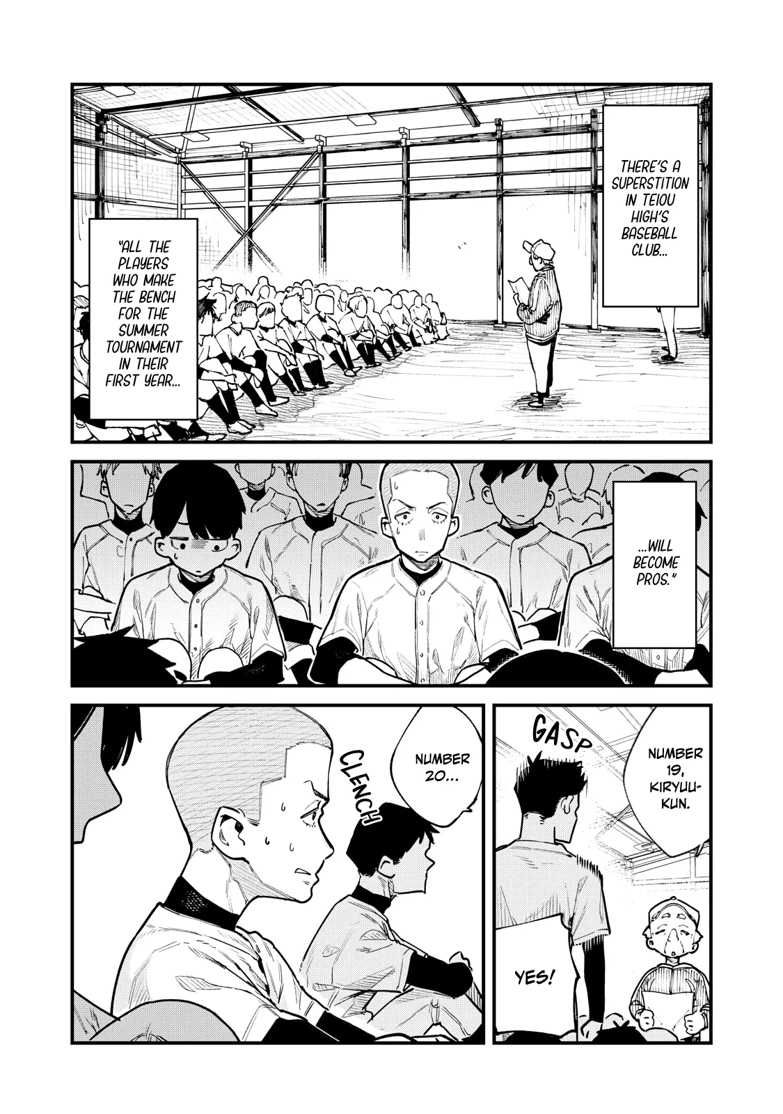 You Are Slugger Chapter 5 – Page 1