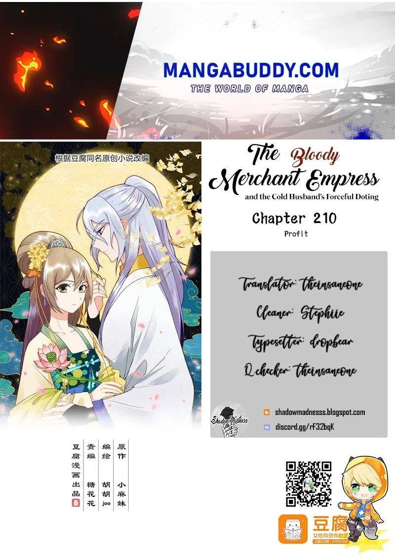 The Bloody Merchant Empress and the Cold Husband’s Forceful Doting Chapter 210 – Page 1