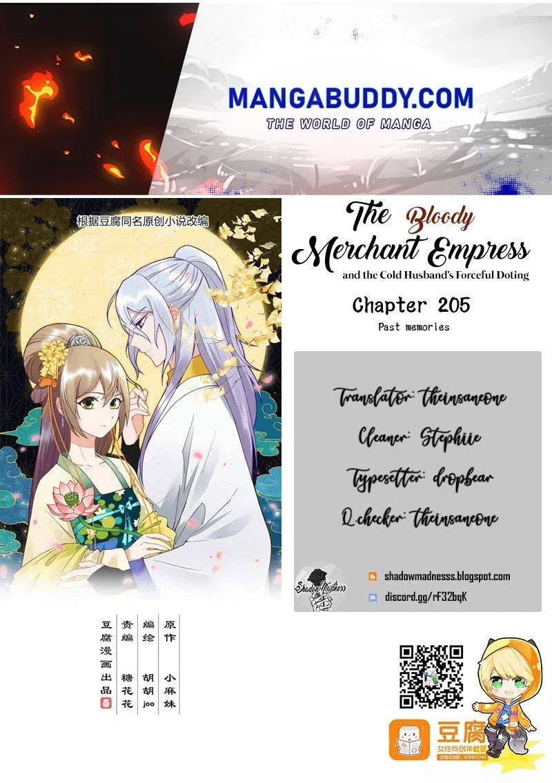 The Bloody Merchant Empress and the Cold Husband’s Forceful Doting Chapter 205 – Page 1