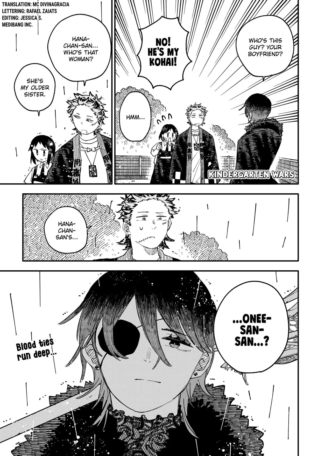 Youchien Wars Chapter 98 – Page 1