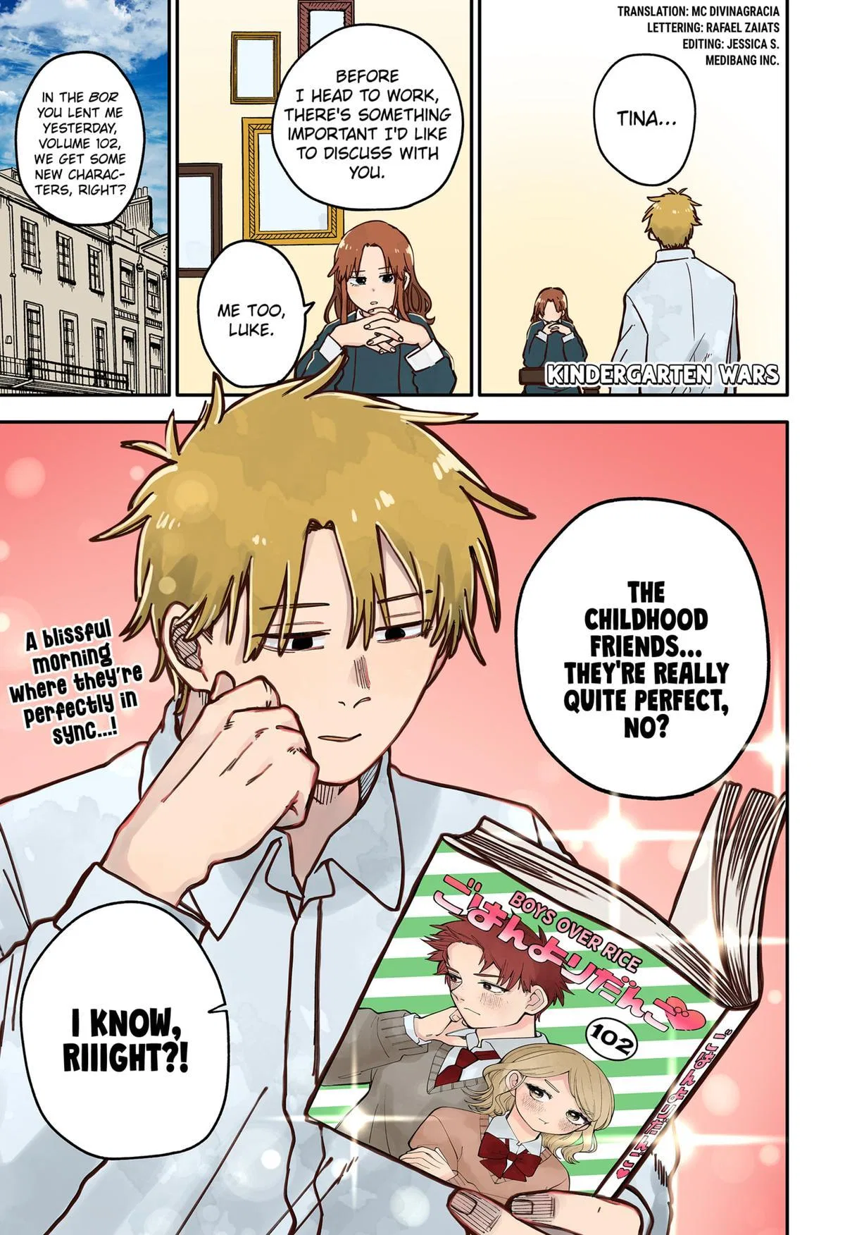 Youchien Wars Chapter 97.5 – Page 1