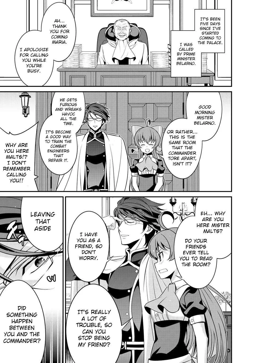 Saikyou no Kurokishi ♂, Sentou Maid ♀ ni Tenshoku Shimashita Chapter 28 – Page 1