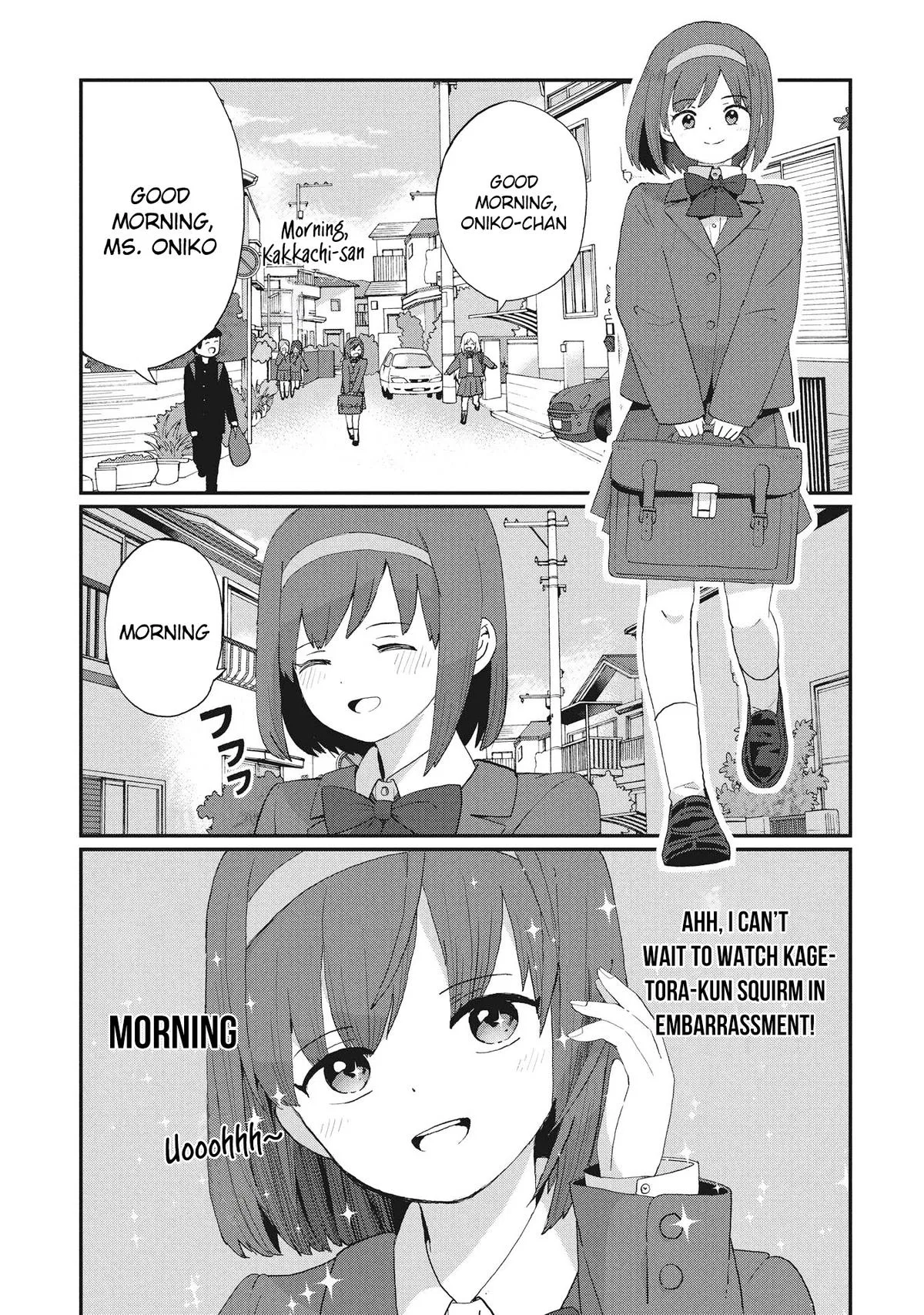 Kagetora-kun Can't Return Chapter 6 – Page 1