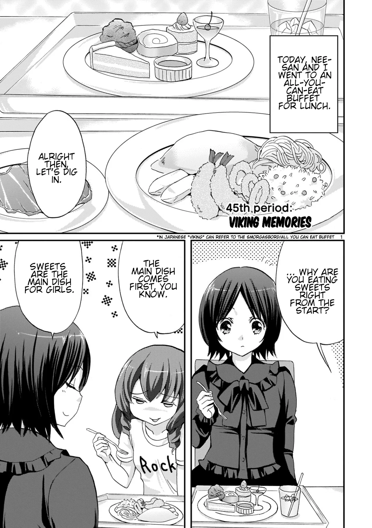 Musashinosen no Shimai Chapter 45 – Page 1