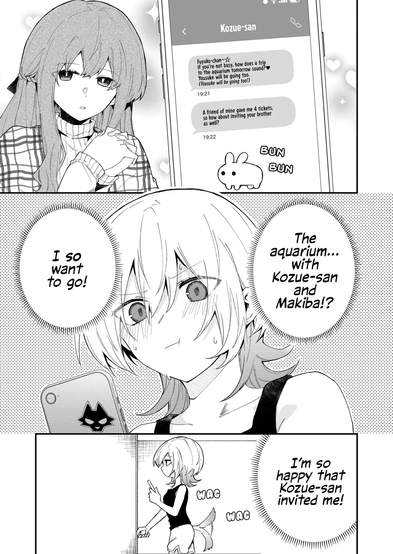 Wolf-chan wa Sumashitai Chapter 52 – Page 1