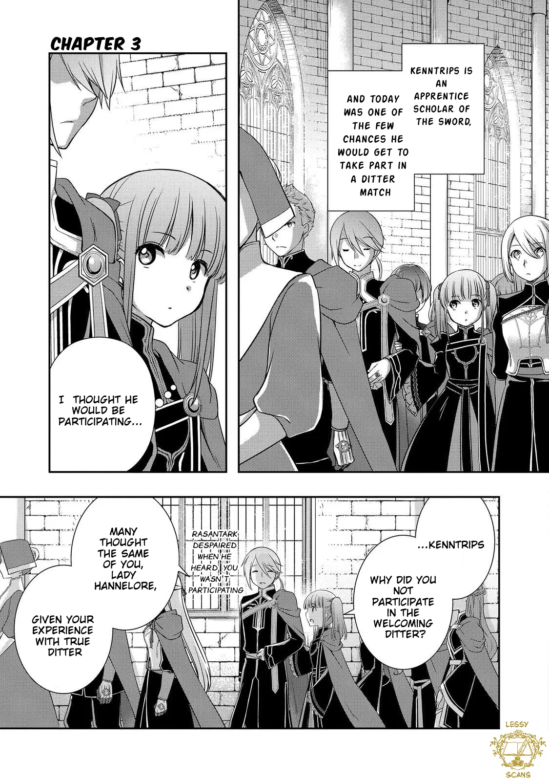 Honzuki no Gekokujou: Hannerōre no Kizoku-in Gonensei Ichi - Koishite Mitai O'hime-sama Chapter 3 – Page 1