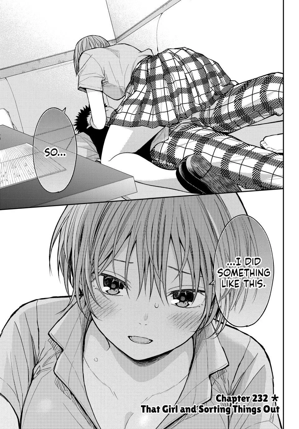 My Cuteness Isn’t Understood By Kuroiwa Medaka Chapter 232 – Page 1
