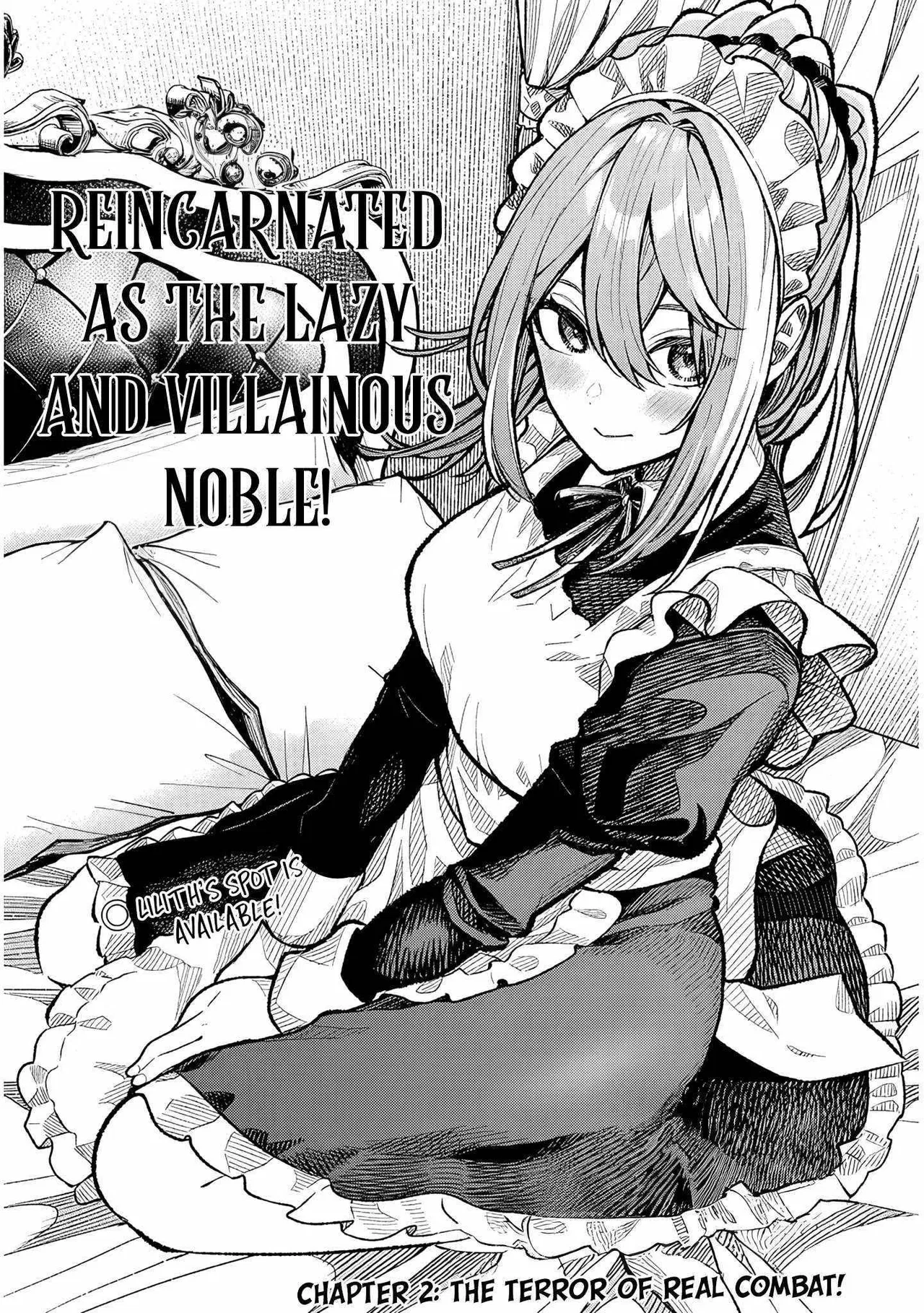 Reincarnated as the Lazy and Villainous Noble, I Broke the Scenario and Became the Most Formidable With Extraordinary Magic Chapter 2 – Page 1