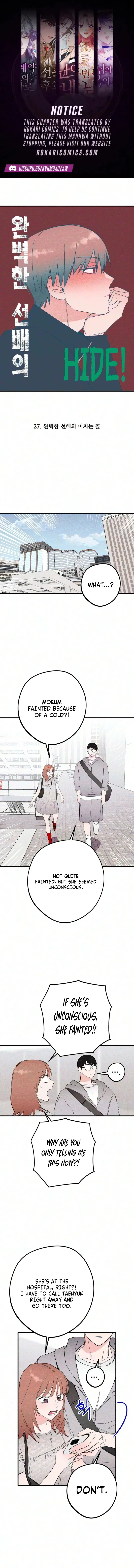 The Perfect Senior’s Secret! Chapter 27 – Page 1