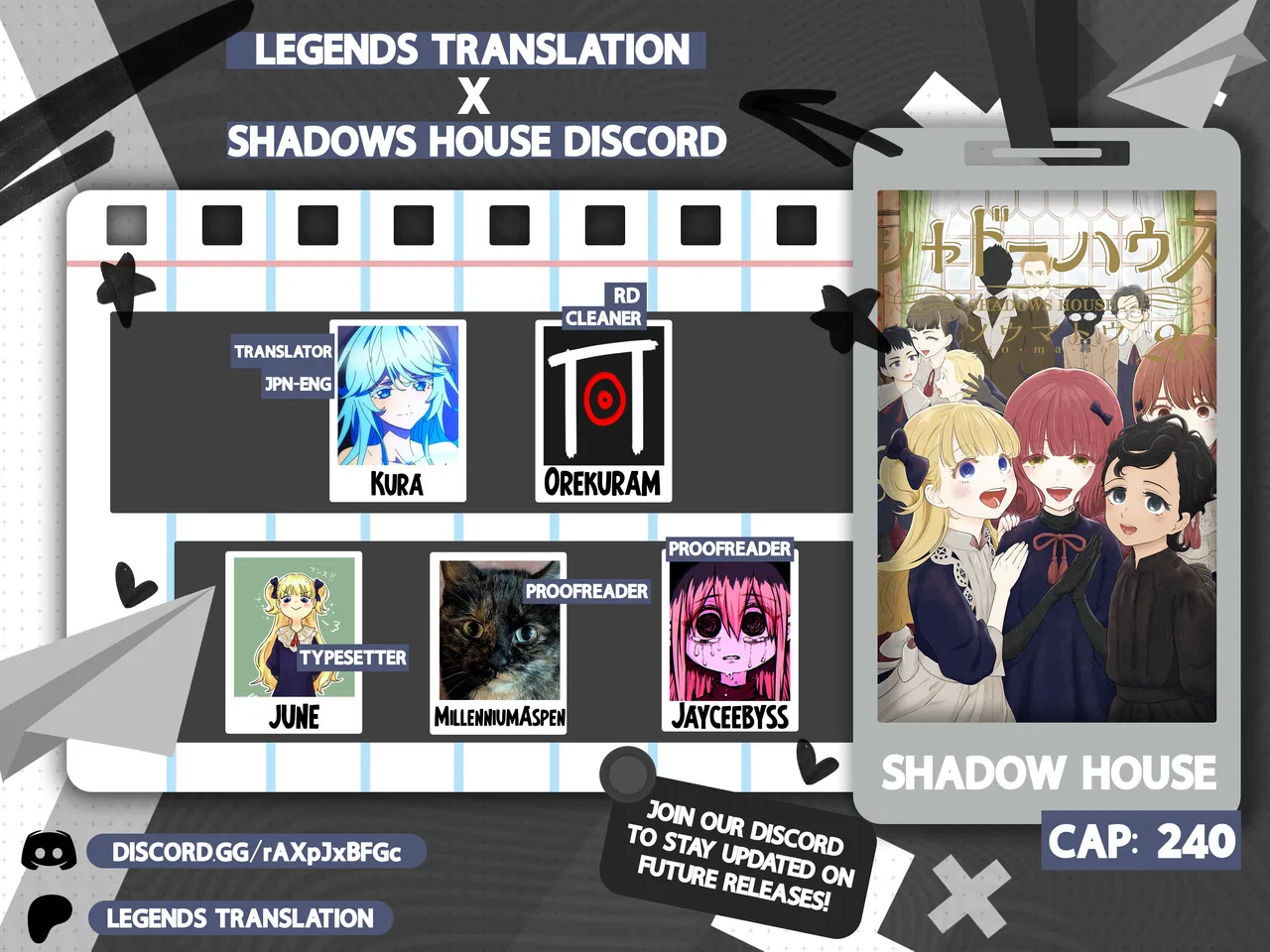Shadows House (Official Colored) Chapter 240 – Page 1