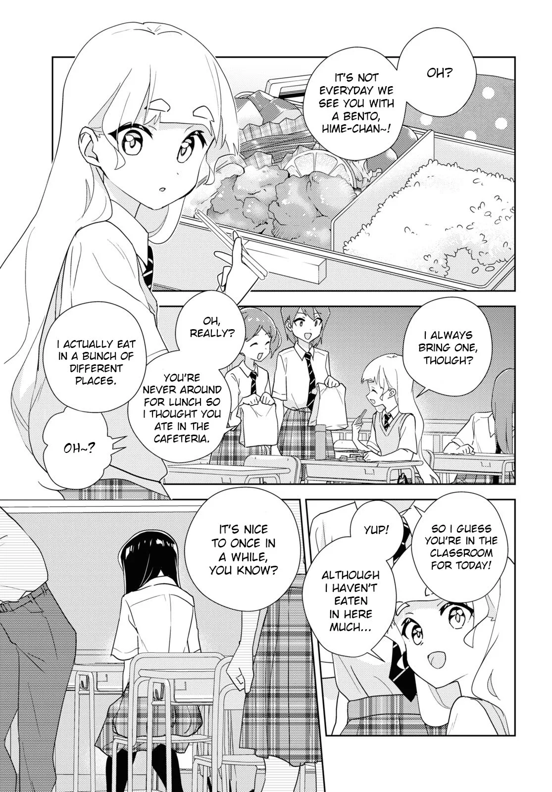 Watashi no Yuri wa Oshigoto desu! Chapter 65 – Page 1