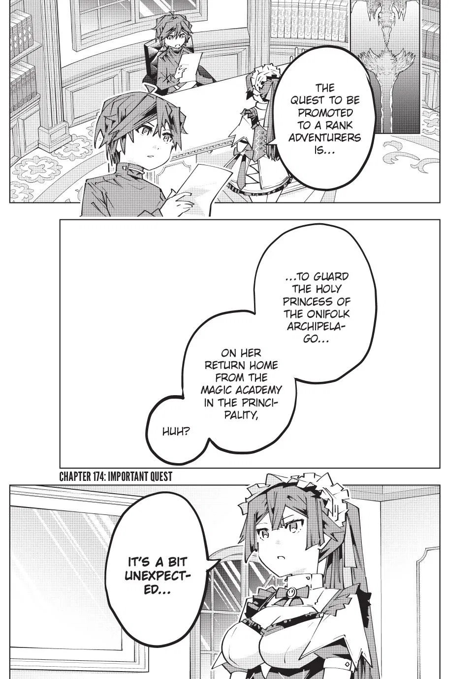 Shinjiteita Nakama-tachi ni Dungeon Chapter 174 – Page 1