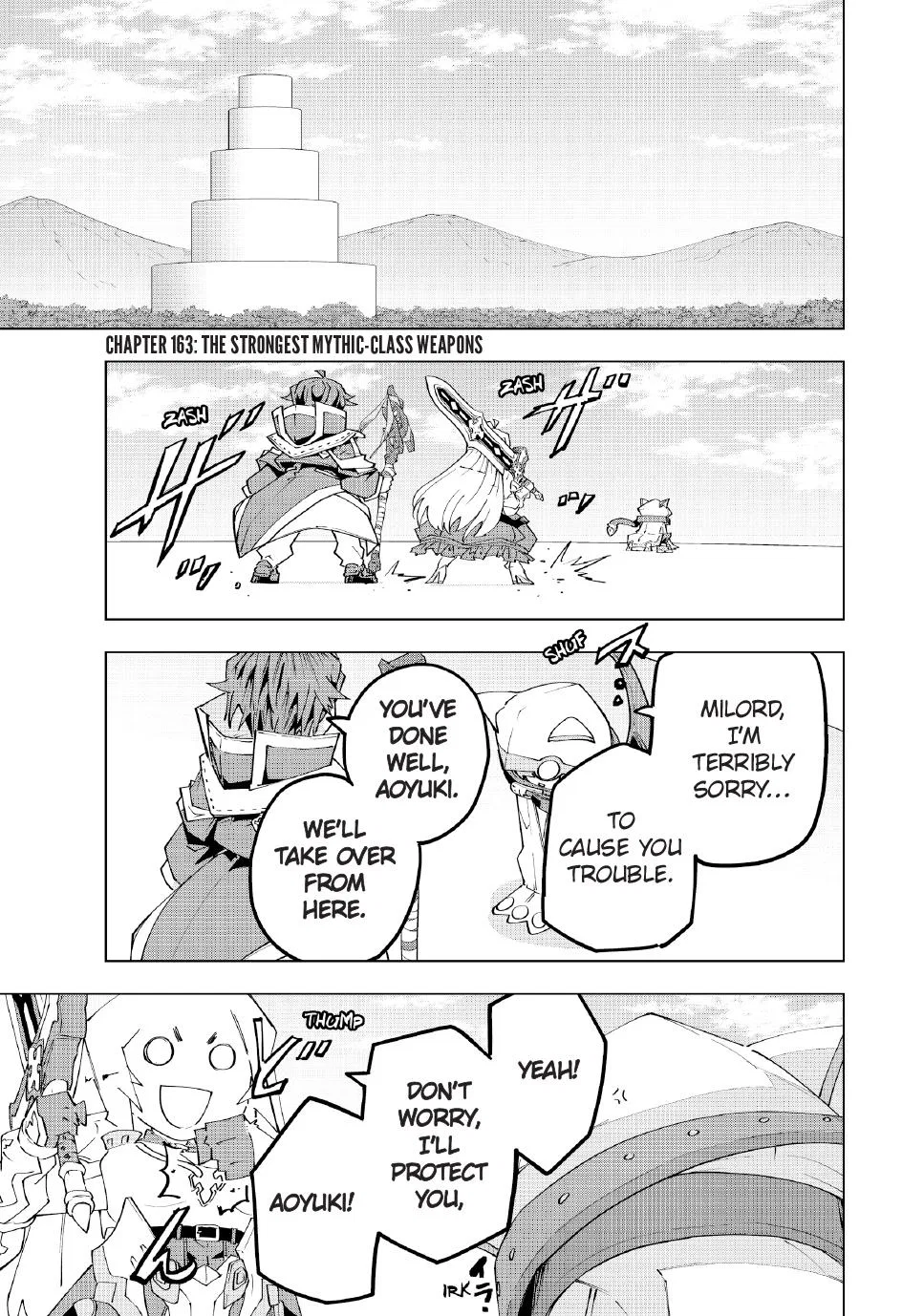 Shinjiteita Nakama-tachi ni Dungeon Chapter 163 – Page 1
