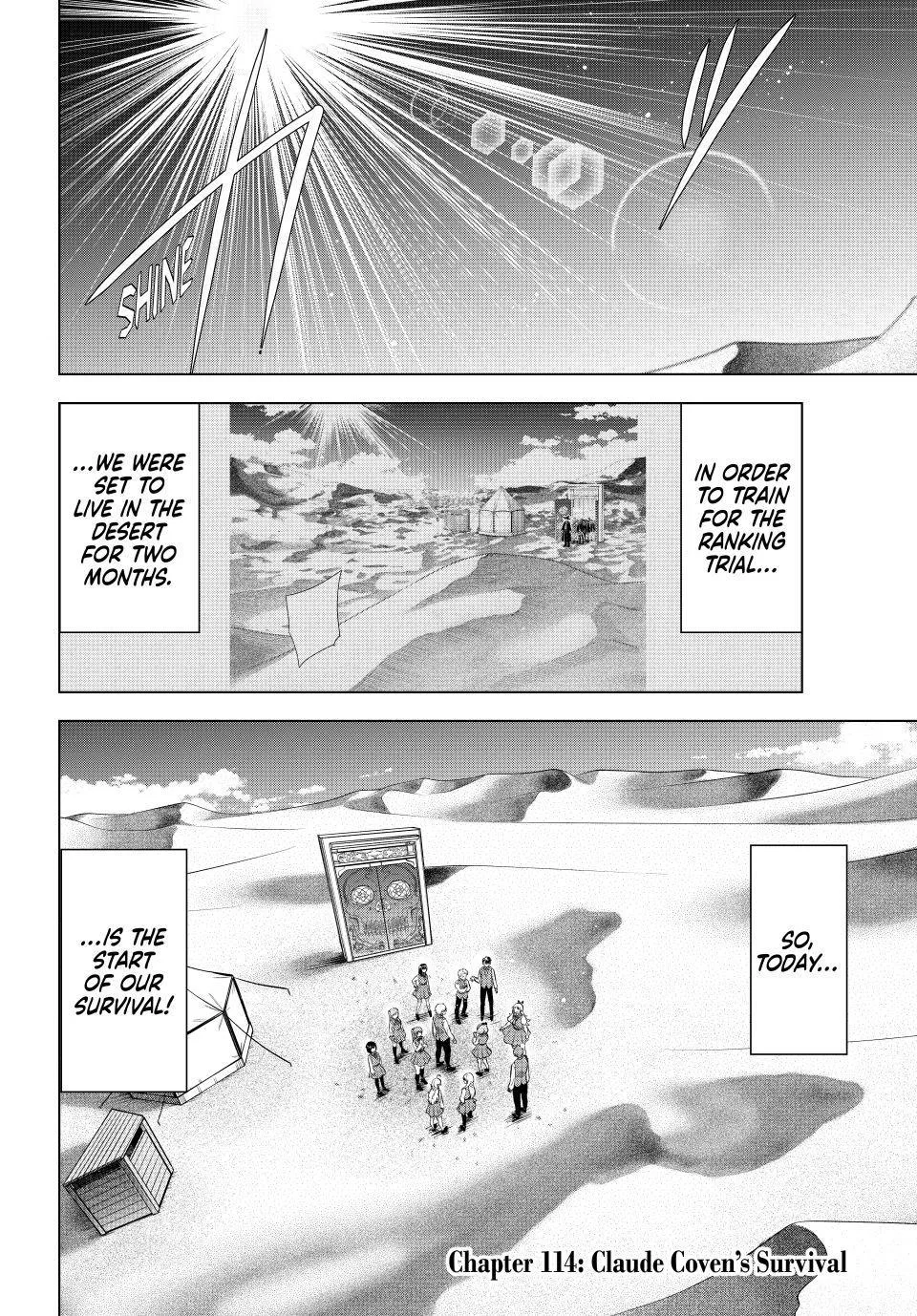 Anime – The Classroom of a Black Cat and a Witch Chapter 114 – Page 2