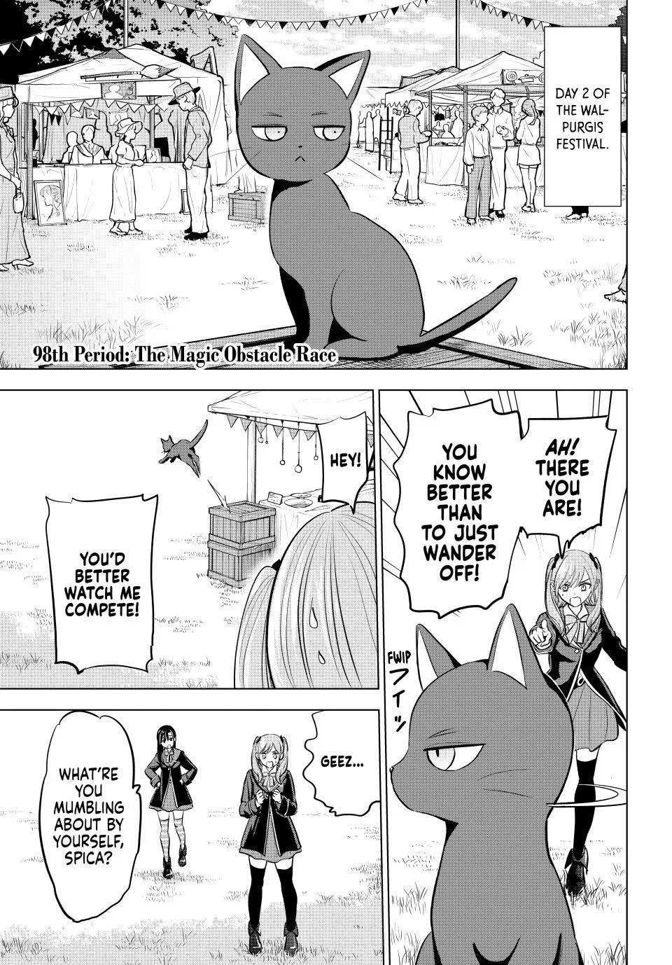 Anime – The Classroom of a Black Cat and a Witch Chapter 98 – Page 1