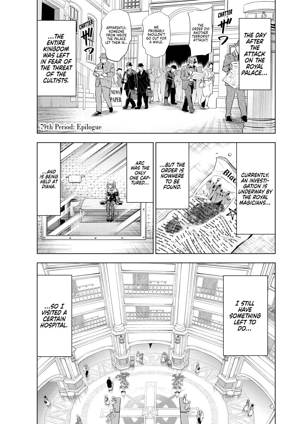 Anime – The Classroom of a Black Cat and a Witch Chapter 79 – Page 1